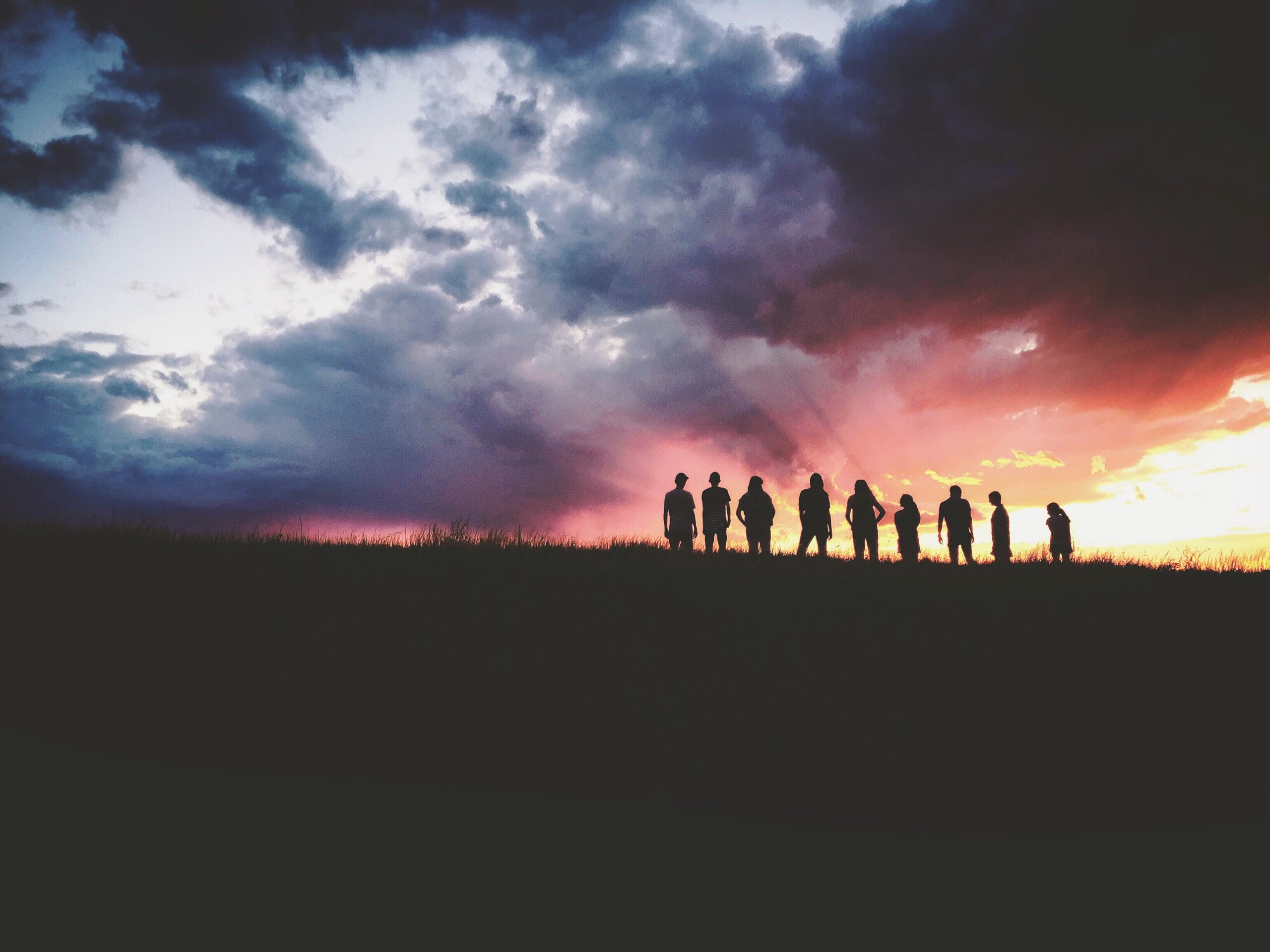 clergy abuse victims watching sunset